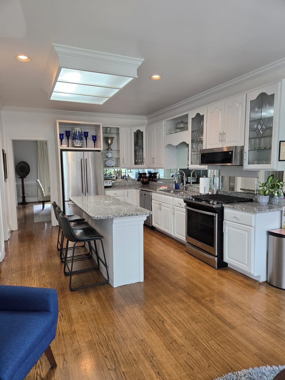 Spacious kitchen with all the conveniences of home