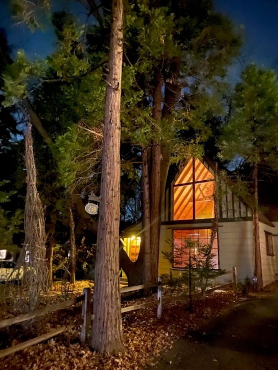 The Cabin at Dusk