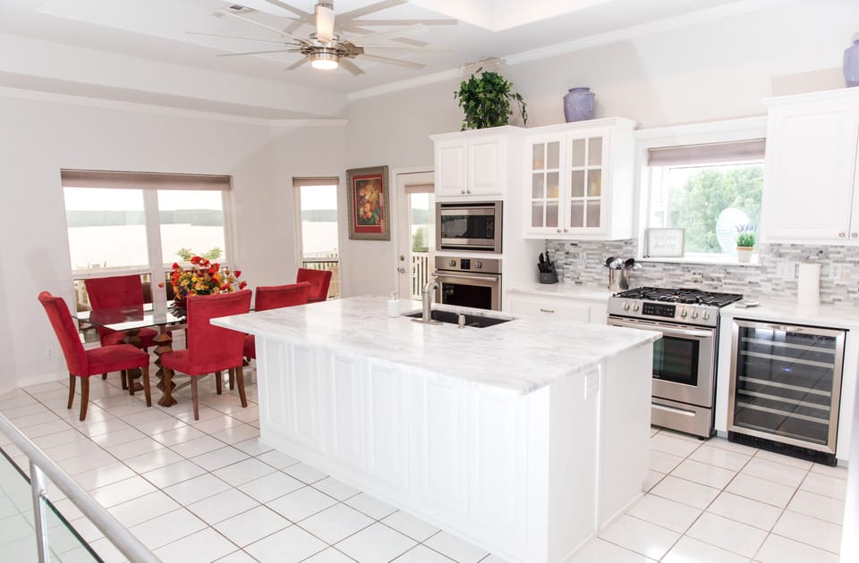 spacious kitchen