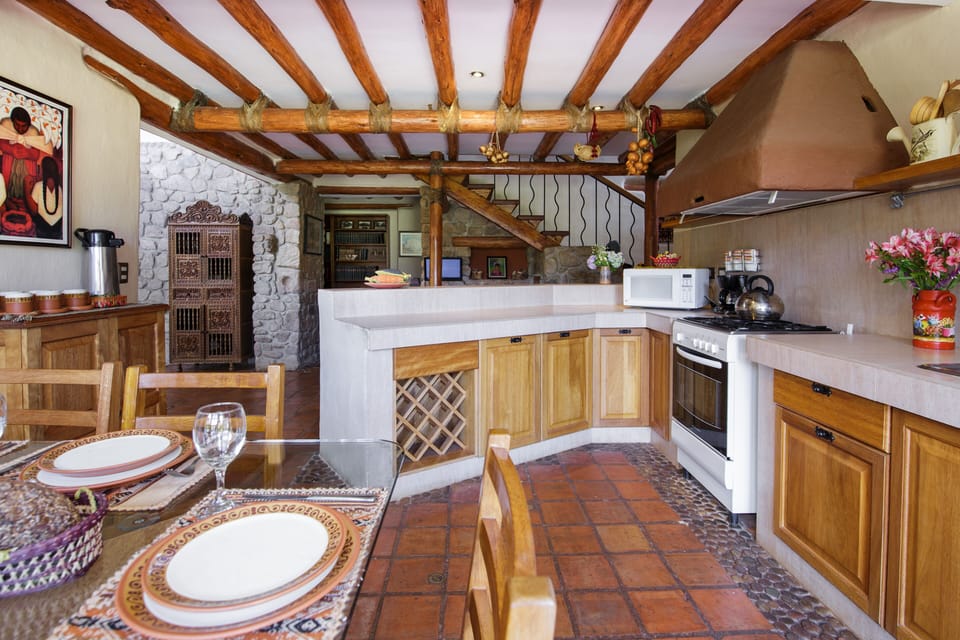 Fully-furnished kitchen