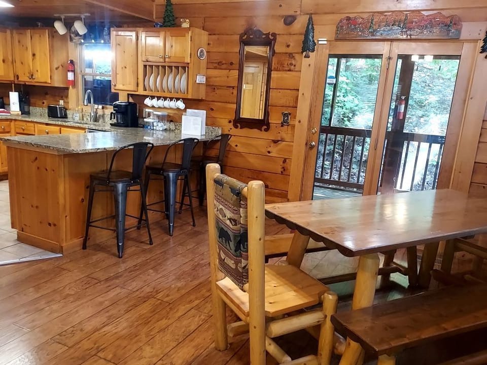 Large dining area