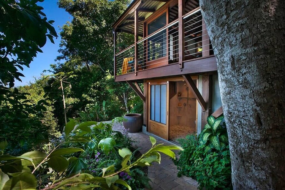 Front of the villa