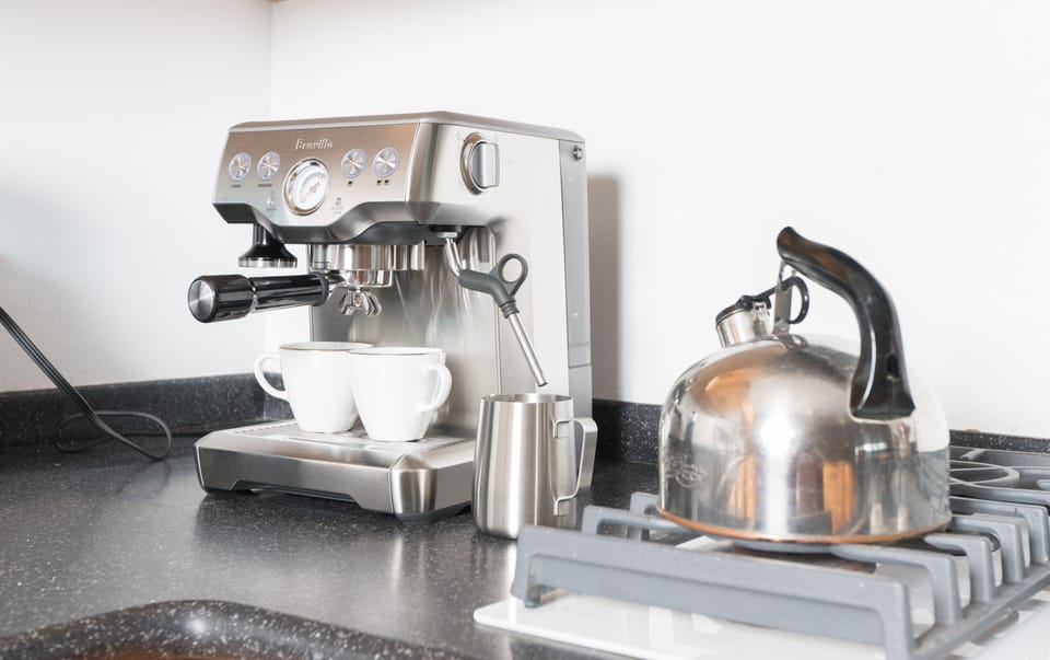 Espresso machine & kettle
