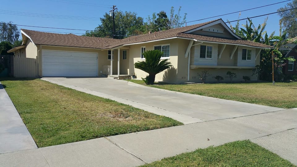 3 parking spaces on 50 feet long driveway (right side) RV parking possible
