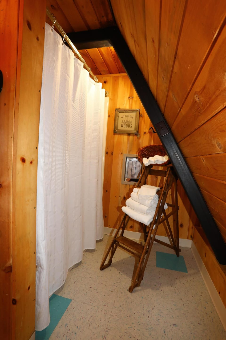 2nd floor king bathroom shower.