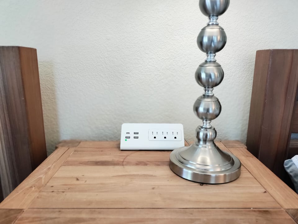 Bedside charging station