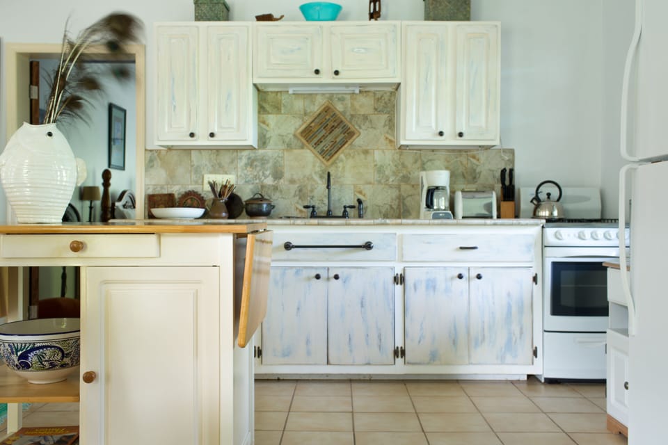 The Beachy Chic kitchen has all that you need.  Need something, just ask!! 