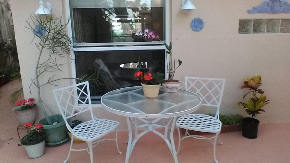 outside dining table