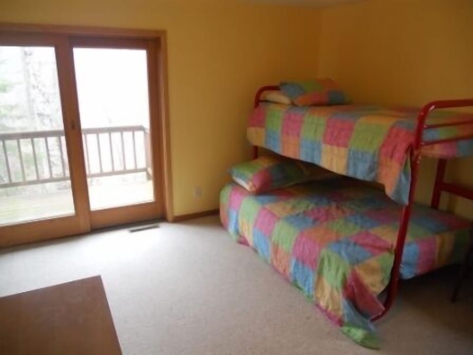 Park Side Bedroom has a private deck