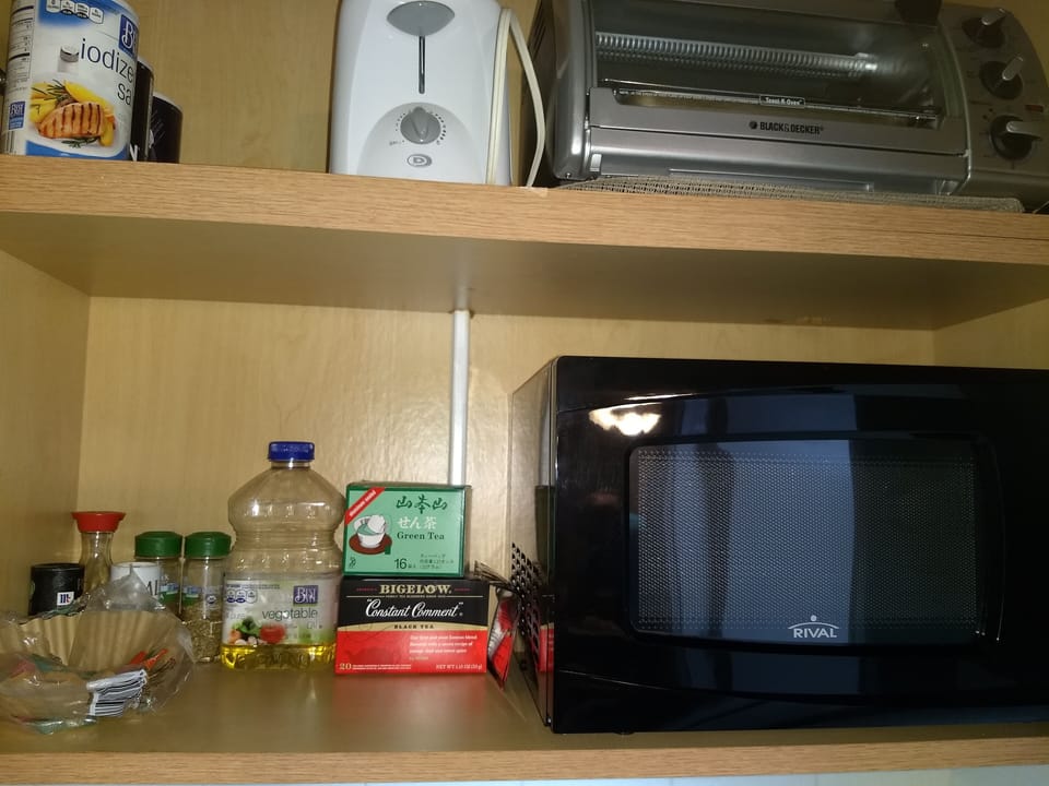 kitchenette area