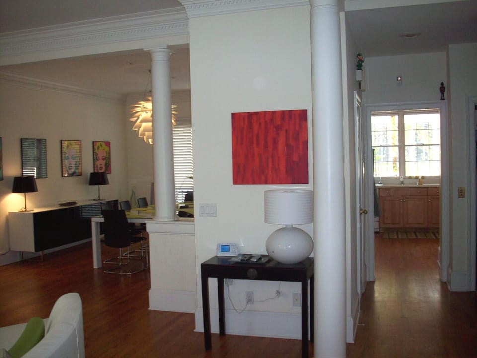 View as you enter the house