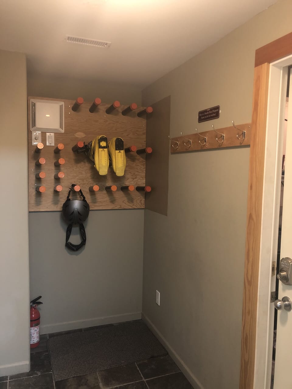Boot drying rack