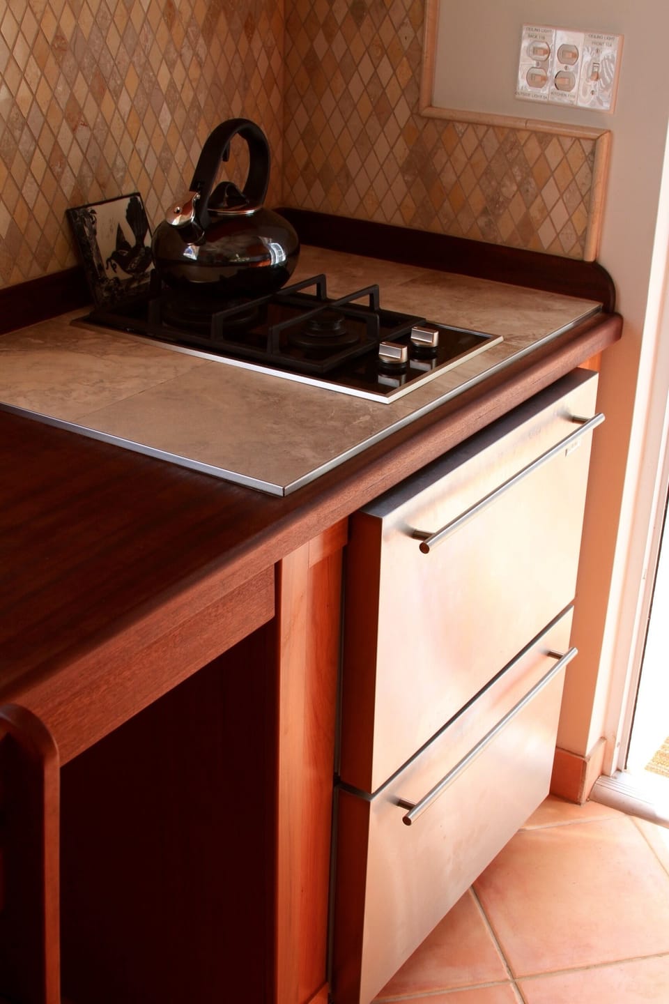 Cook top and Refrigerator/freezer