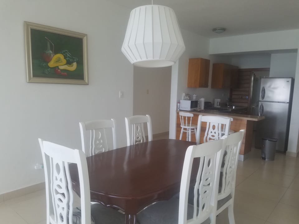 Dinning and kitchen area