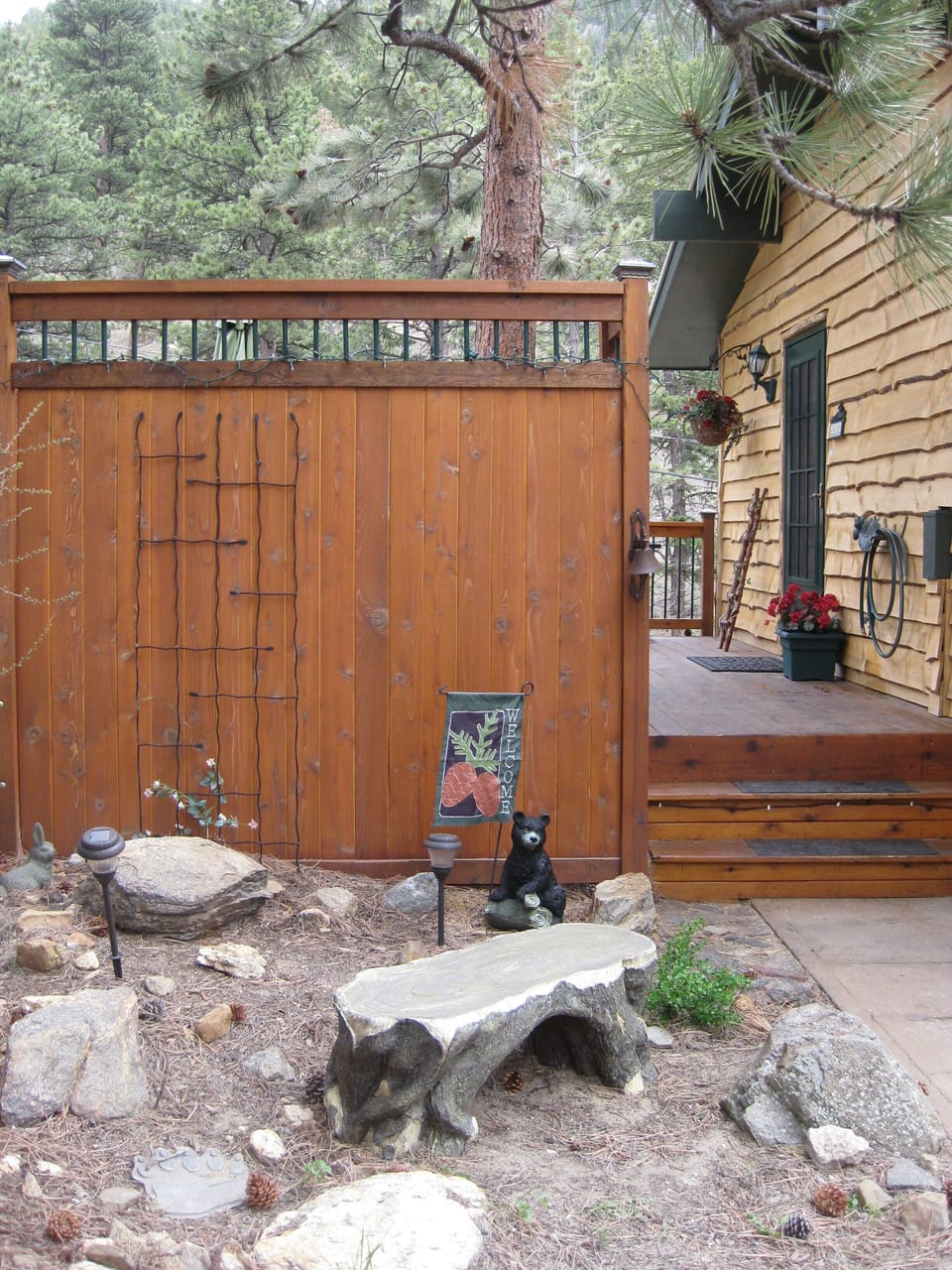 Front walk