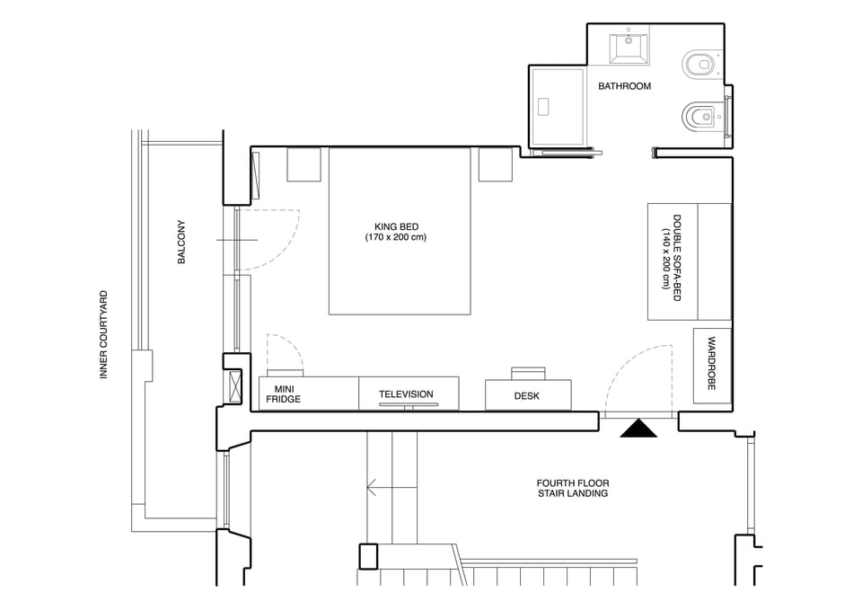 Plan of the apartment