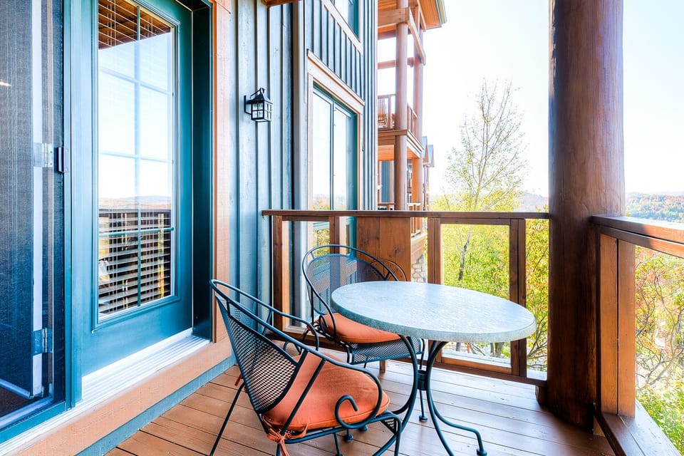 Balcony with a breathtaking view
