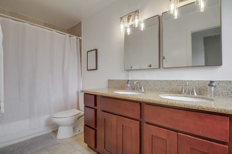 Remodeled Bathroom on Second Floor