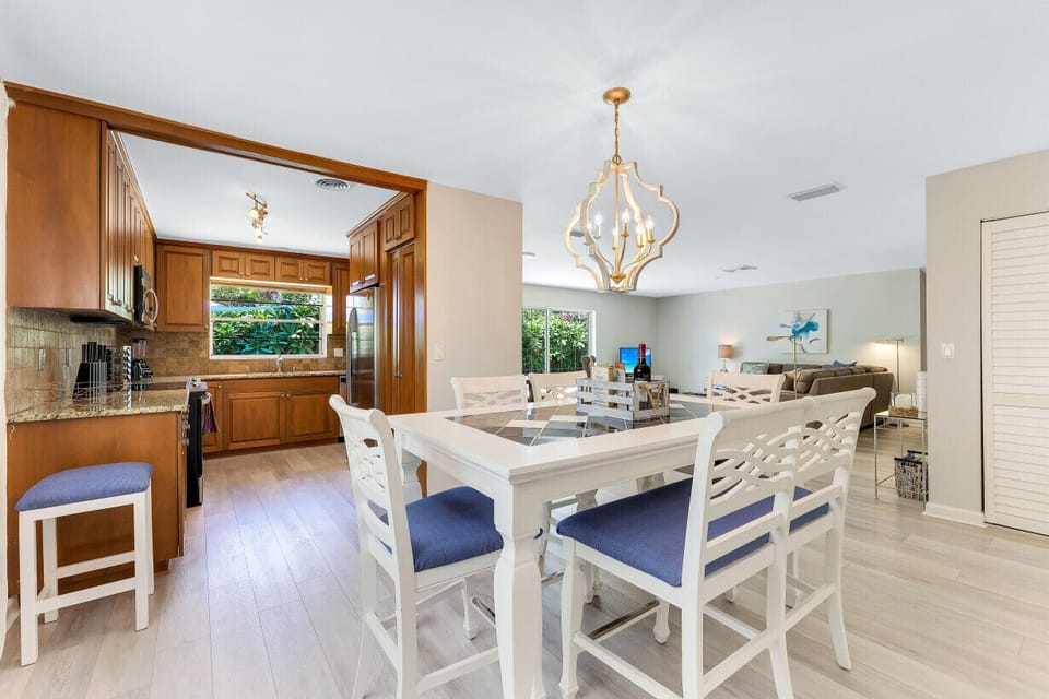Great room extends wide open spaces, making entertaining easier
