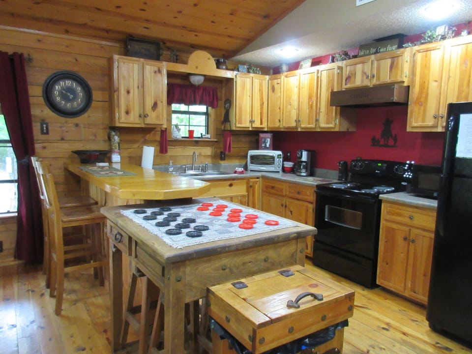 Fully equipped kitchen