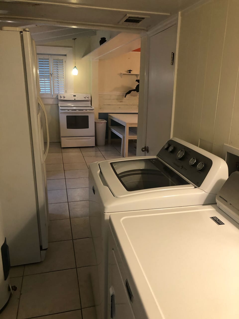 Laundry/pantry is off the kitchen.