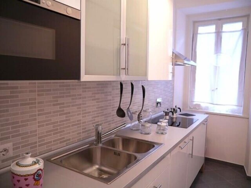 Fully equipped kitchen: induction, micrivawe, dishwasher, freezer, refrigirator.
