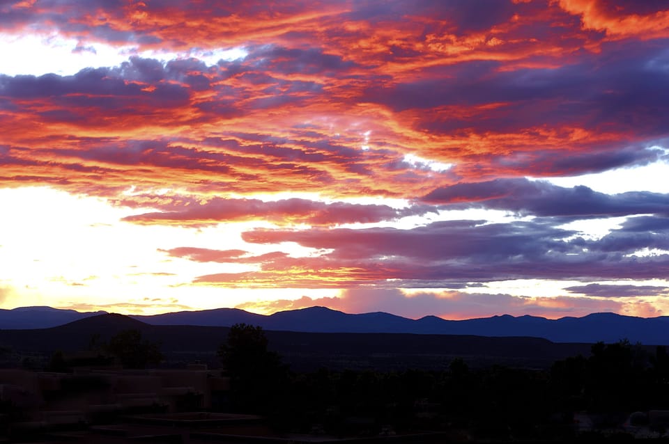 Beautiful Santa Fe sunrise