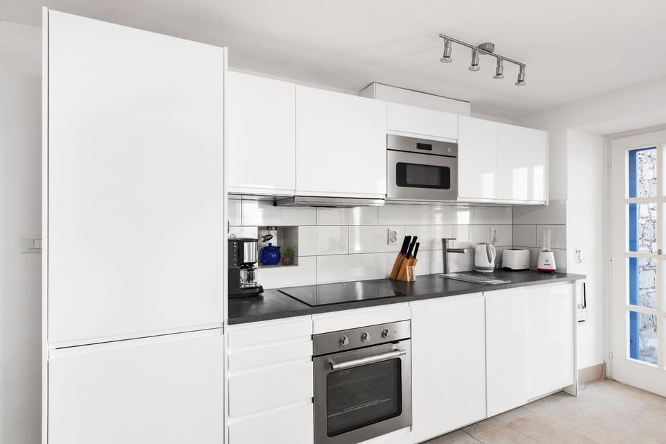 Kitchen with all mod cons