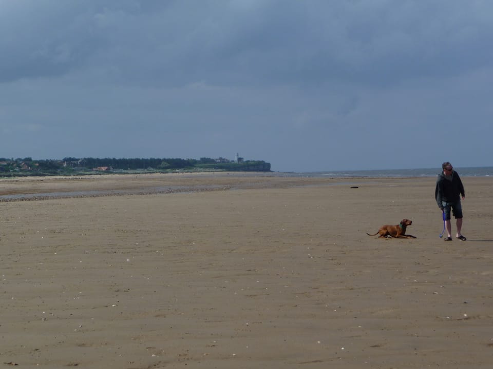 Holme Beach, low tide