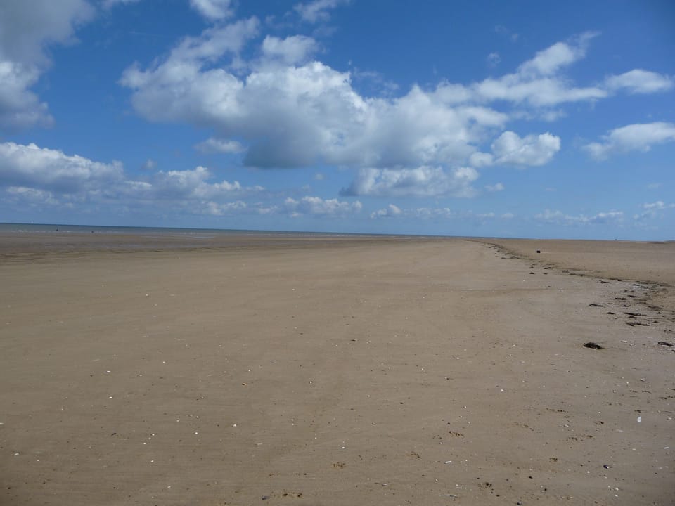 Between Holme and Hunstanton beaches, low tide