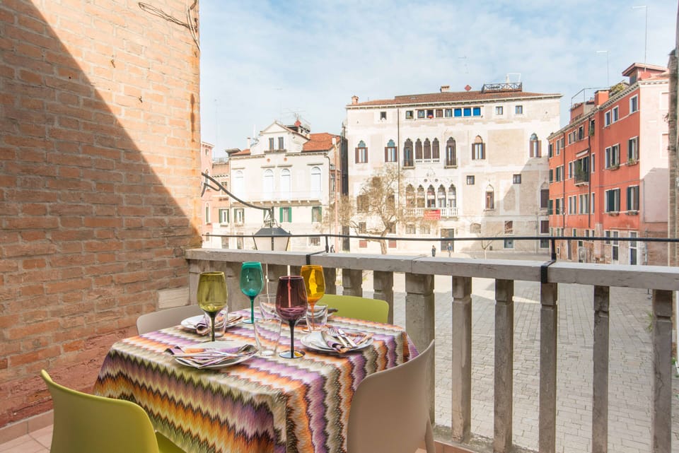 Outside area 1 - you can dine al fresco or see the locals walk by 
