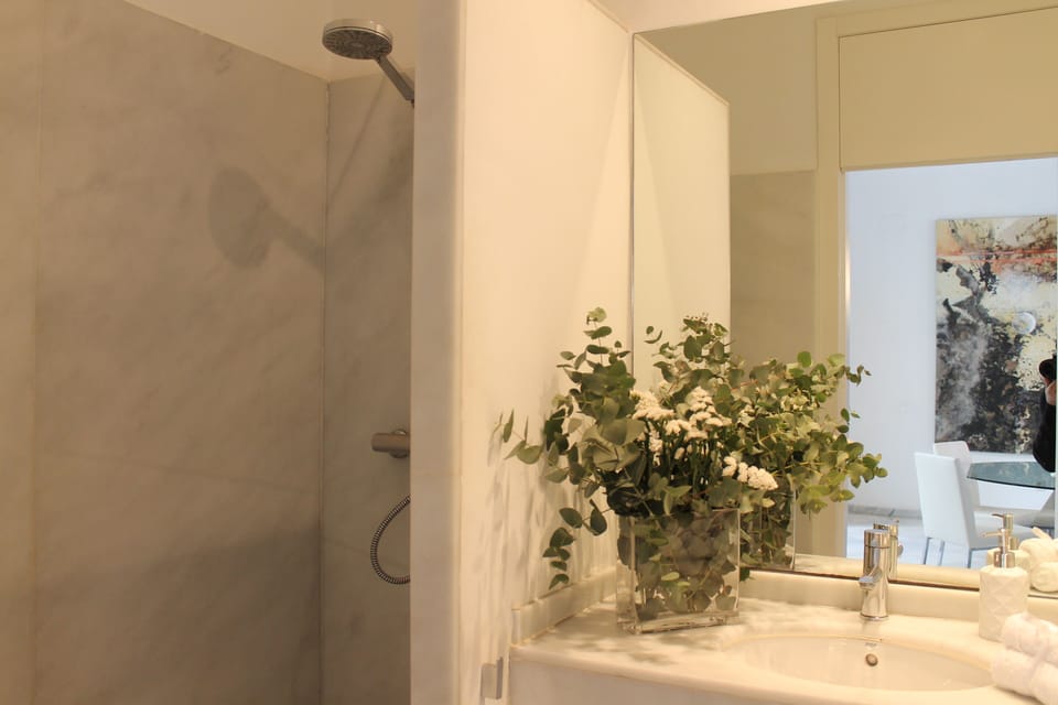 Bathroom 2 with huge walk-in shower
