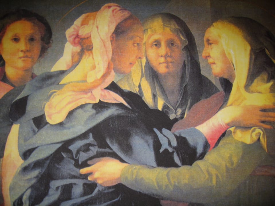 Pontorno print in main bedroom