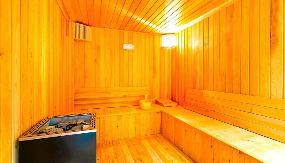 Scandinavian sauna.