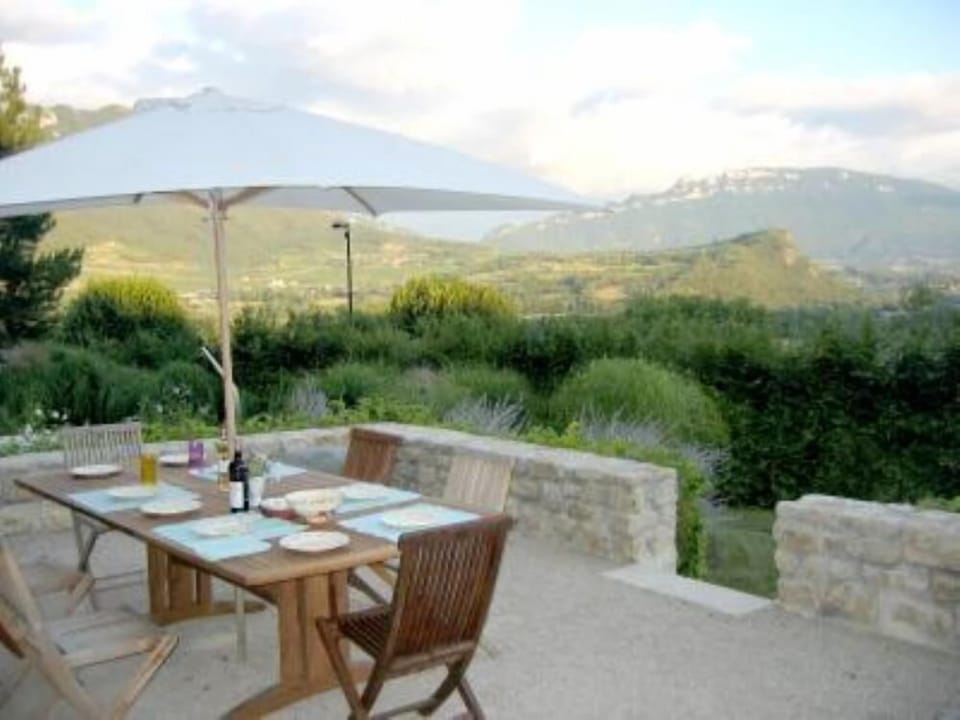 Panoramic view from the terrace