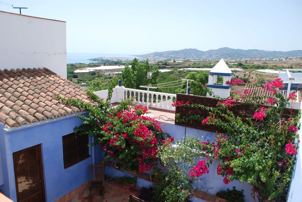 View from the upstairs terrace and main bedroom