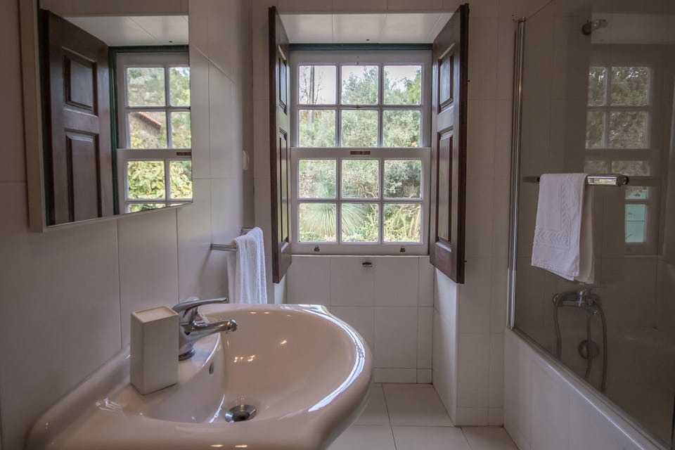 Sunny bathroom