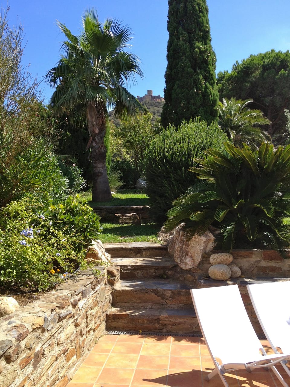 House in a Mediterranean garden