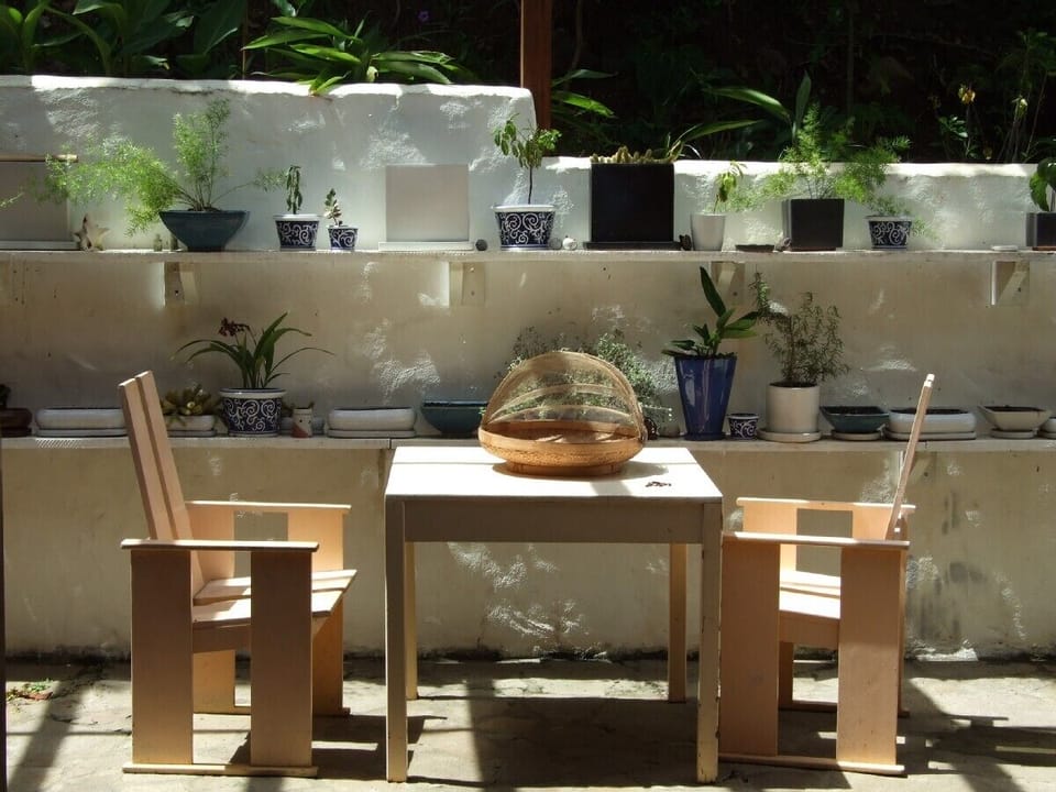 sunny terrace
