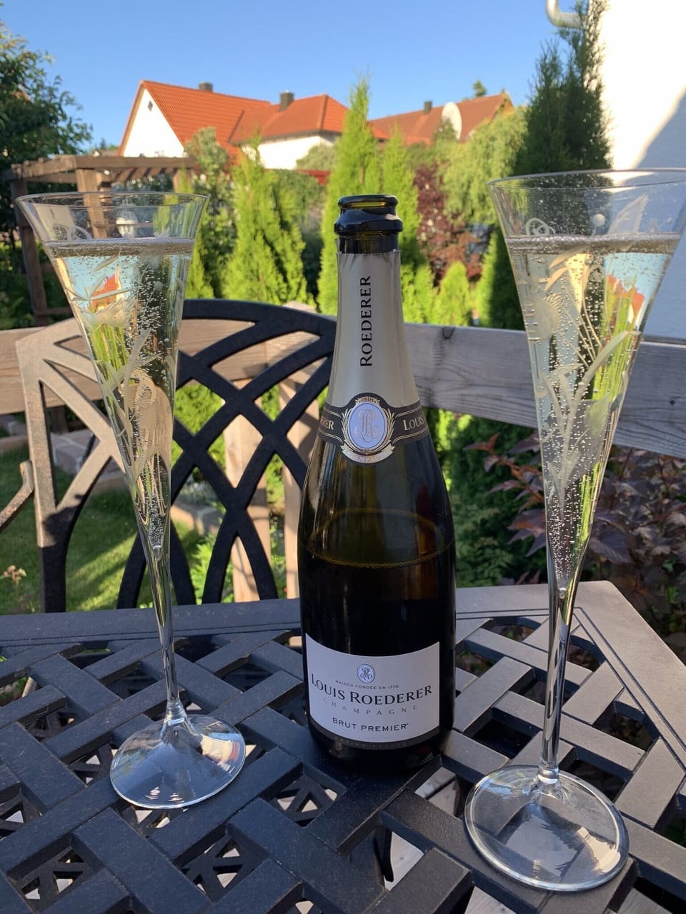A quiet location, perfect for those Champagne moments