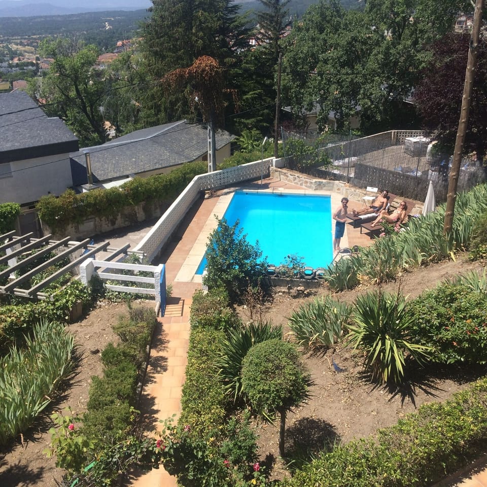 Pool and garden