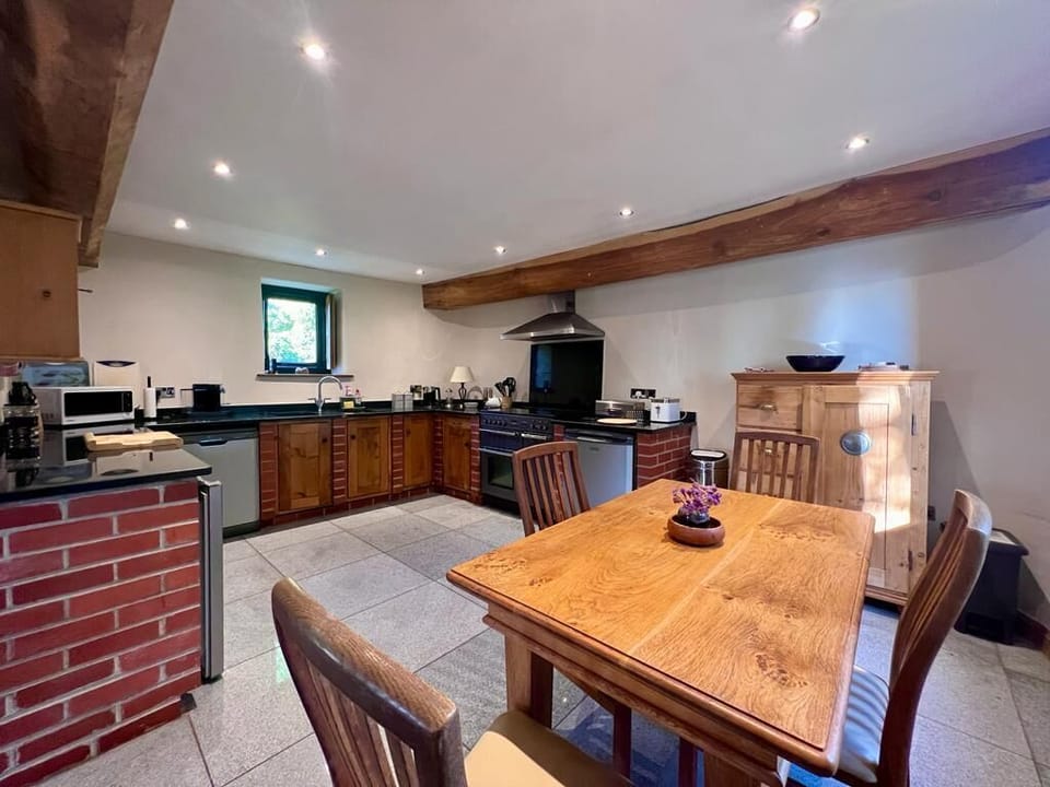 kitchen and dining table