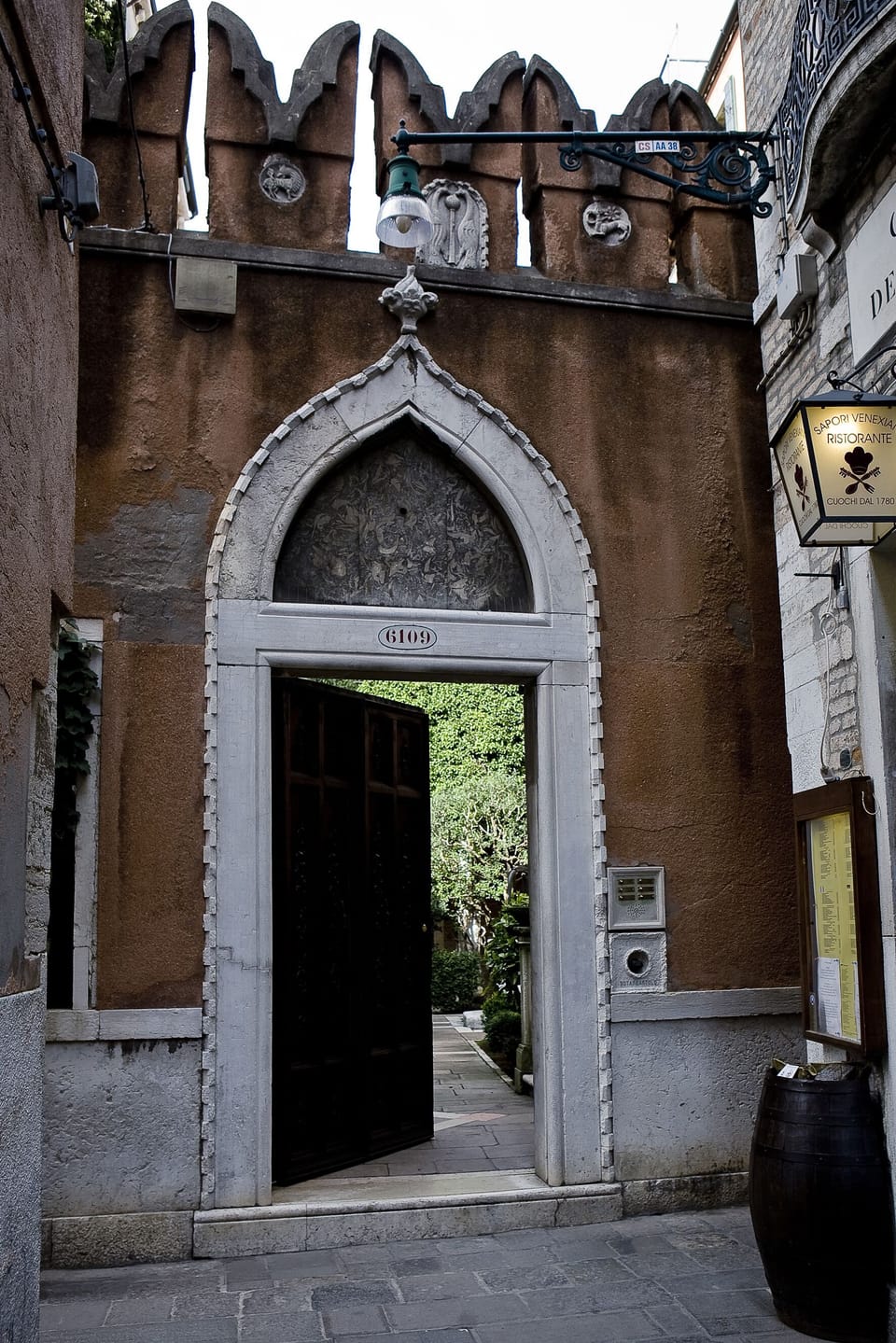 Exterior detail