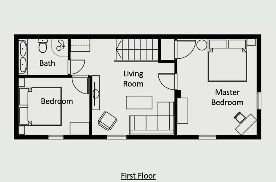 Maison du bateau - First Floor © www.antibes-rental.com