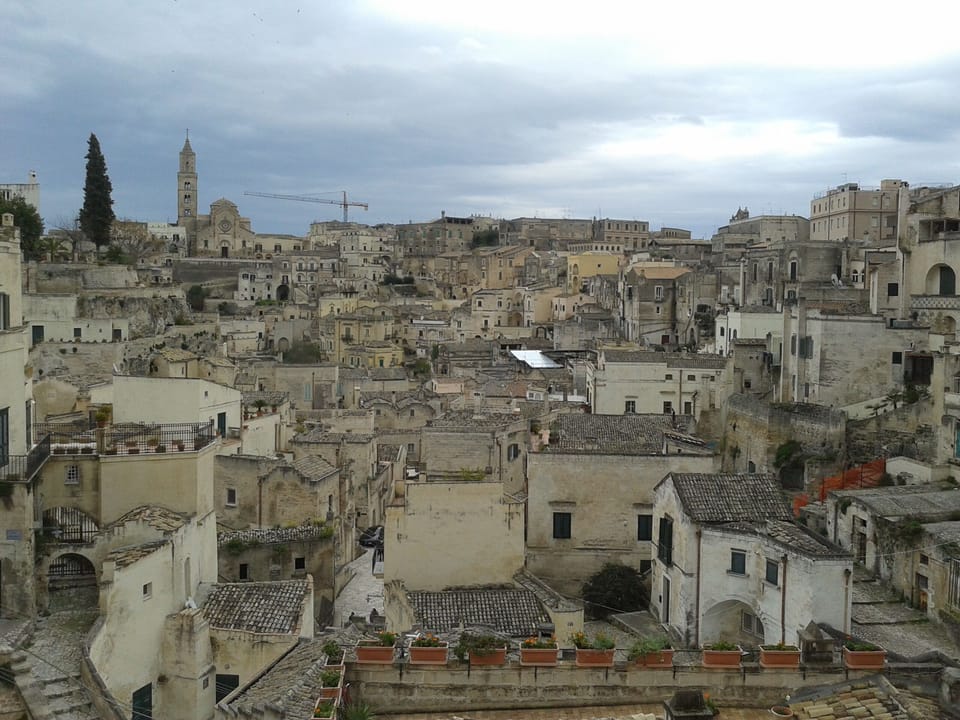 Matera- the European Capital of Culture for 2019- about 1 hour driving