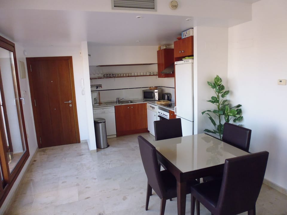 dining and kitchen