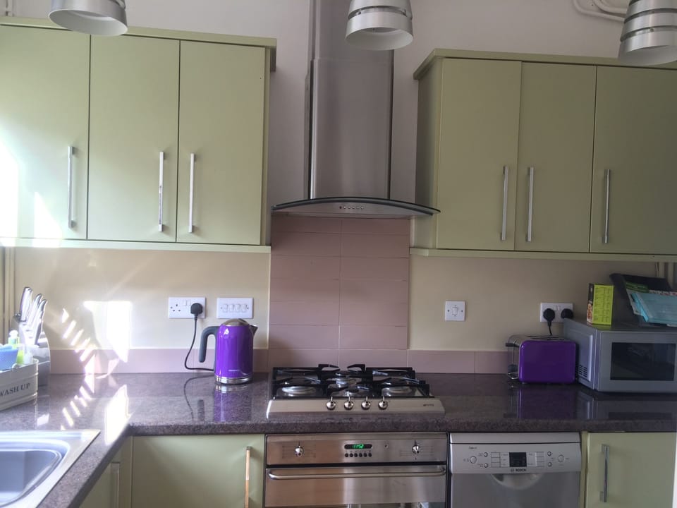 Sunny modern kitchen with everything you need