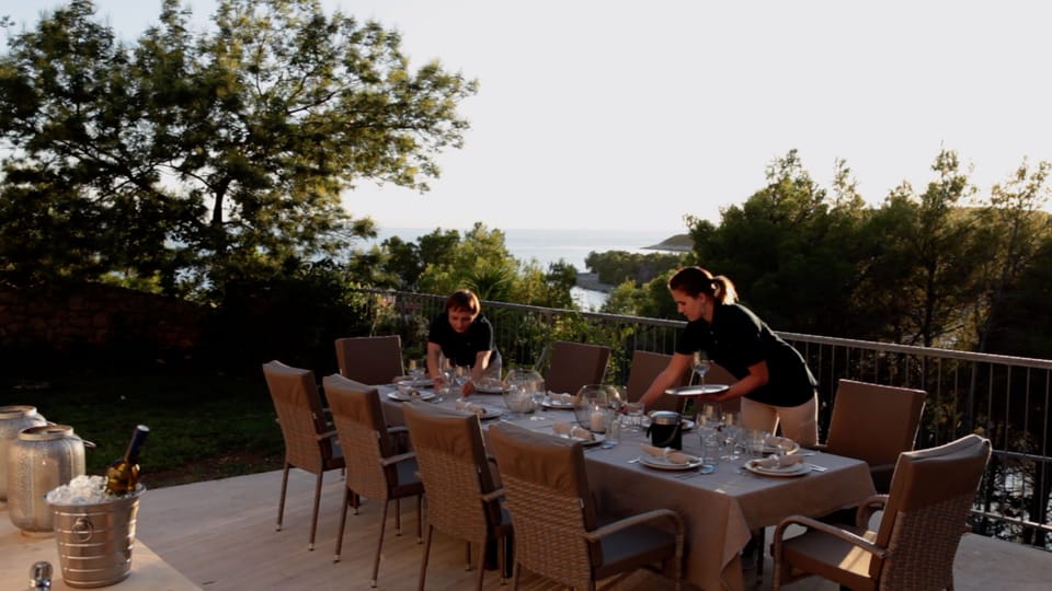 Chef and Table Service on request