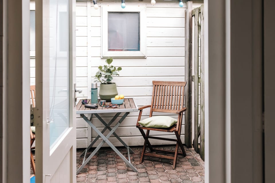 From the bathroom to your own private patio.