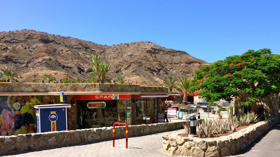 Local Spar supermarket just 5 minutes walk from the villa. 